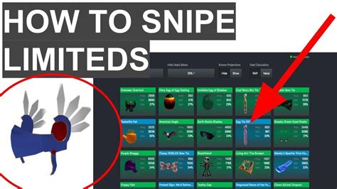 roblox limited snipes.